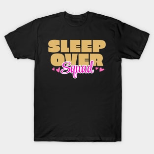 VIP Sleepover Squad Slumber Party Pajamas T-Shirt